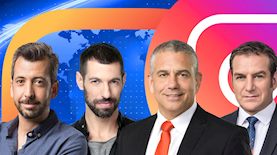 דני קושמרו ינון מגל חיים אתגר וגיא לרר, צילום: אוהד רומנו, חדשות 12, דניאל בוק, מיכה לובטון